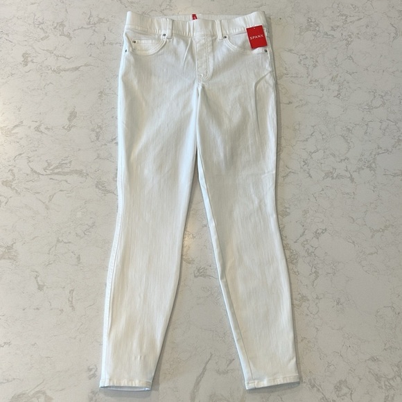 Spanx Skinny Jeans White Size Medium NWT - Picture 5 of 16
